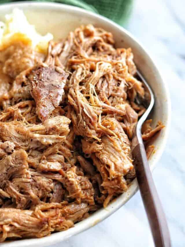 Pulled pork roast online instant pot