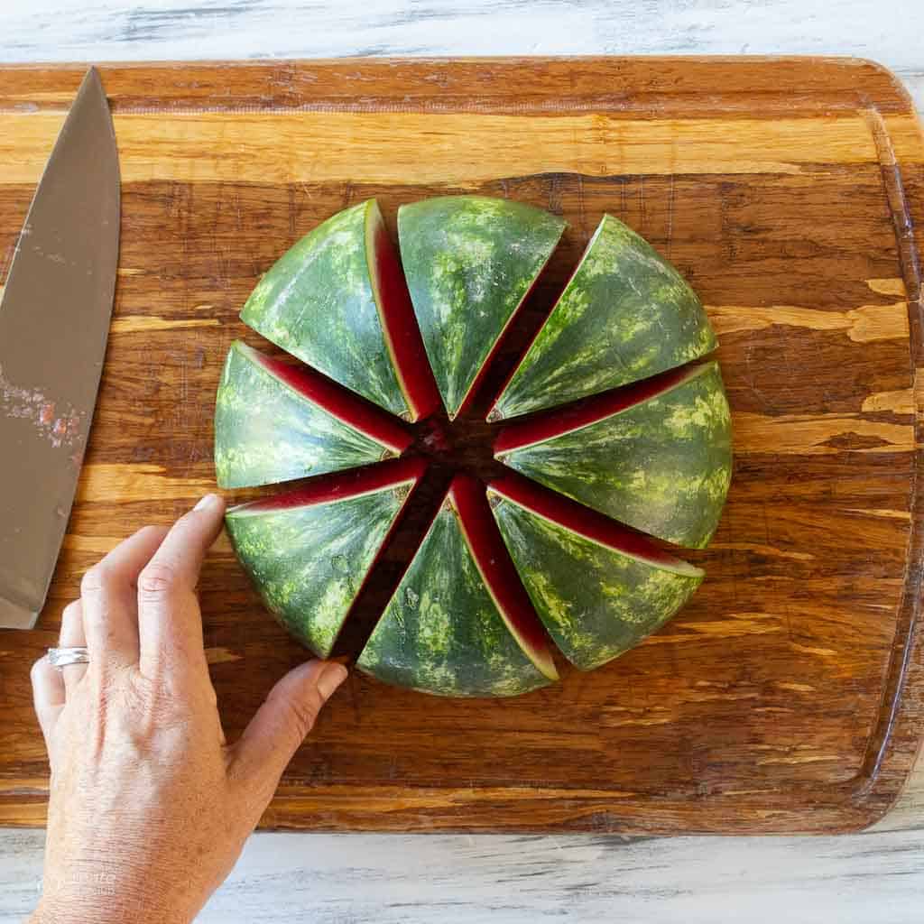 How To Cut A Watermelon into Slices | Create Kids Club